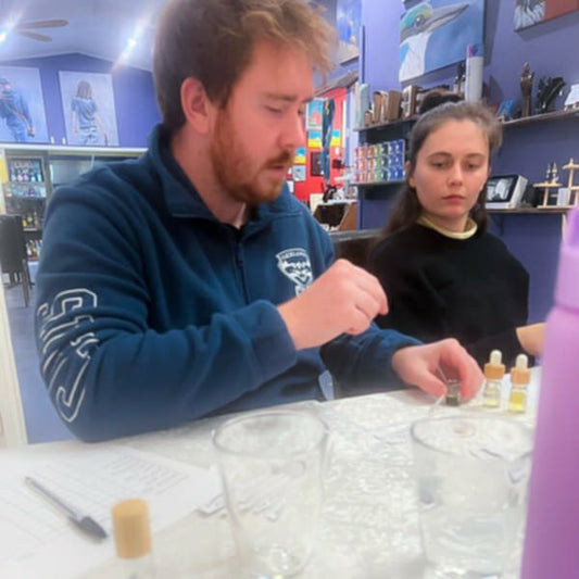 Couples Custom Perfume Blending Session | 2hrs | 10ml x 2 Perfume Oil