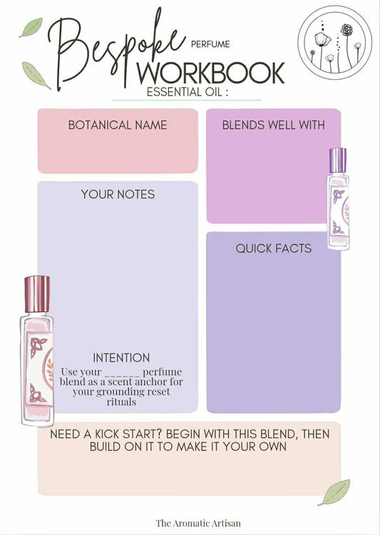 Bespoke Perfume Workbook