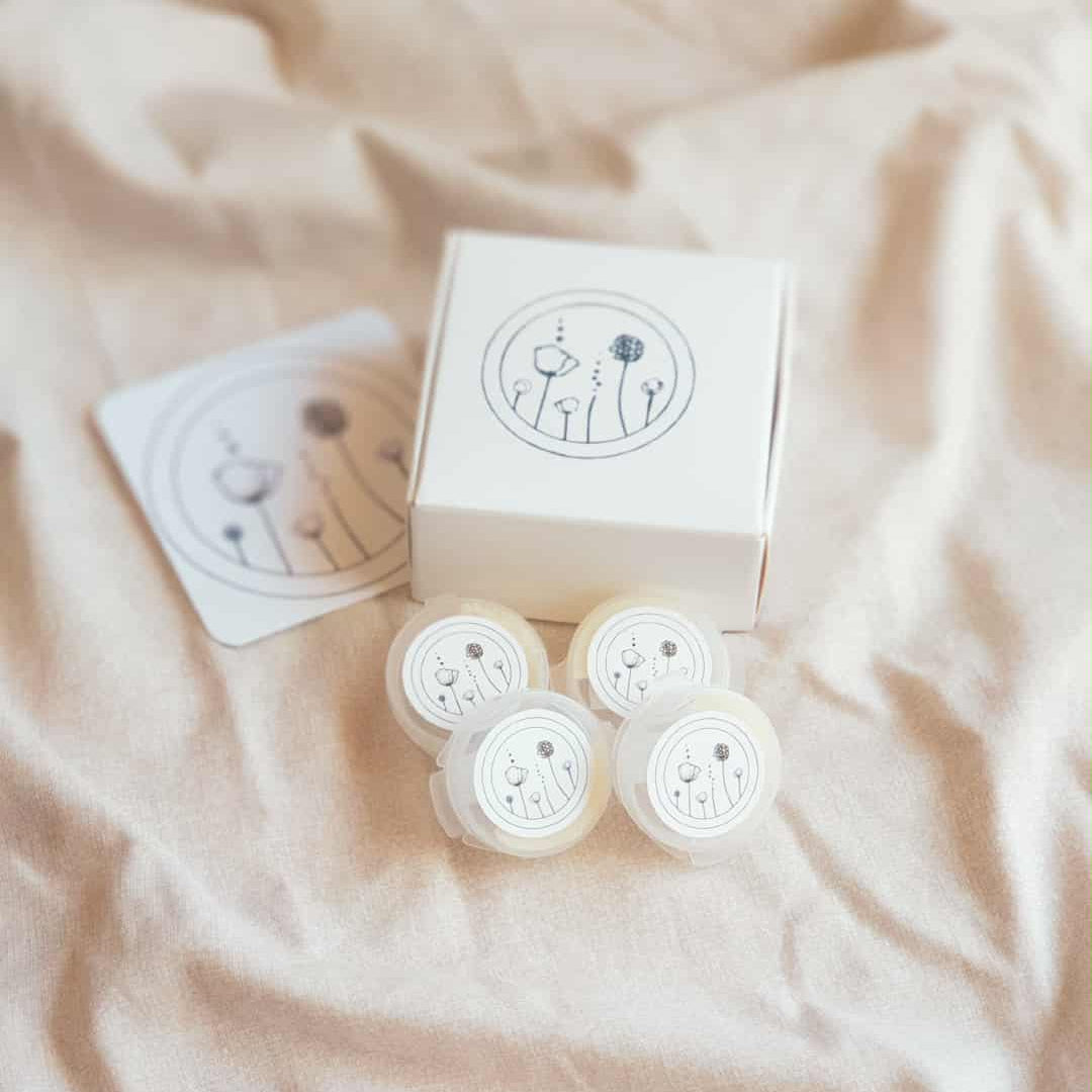 Solid Enfleurage Perfume | Sample Set | Christmas Gift Idea