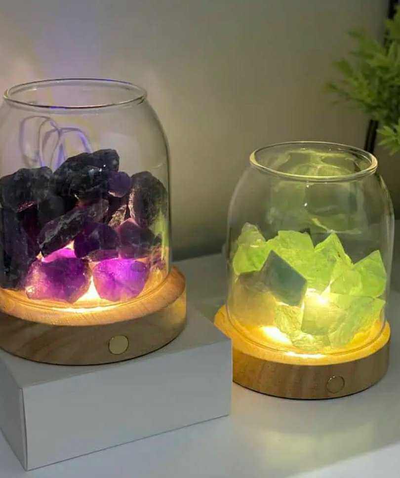 Dome Crystal Light Diffuser Lamp
