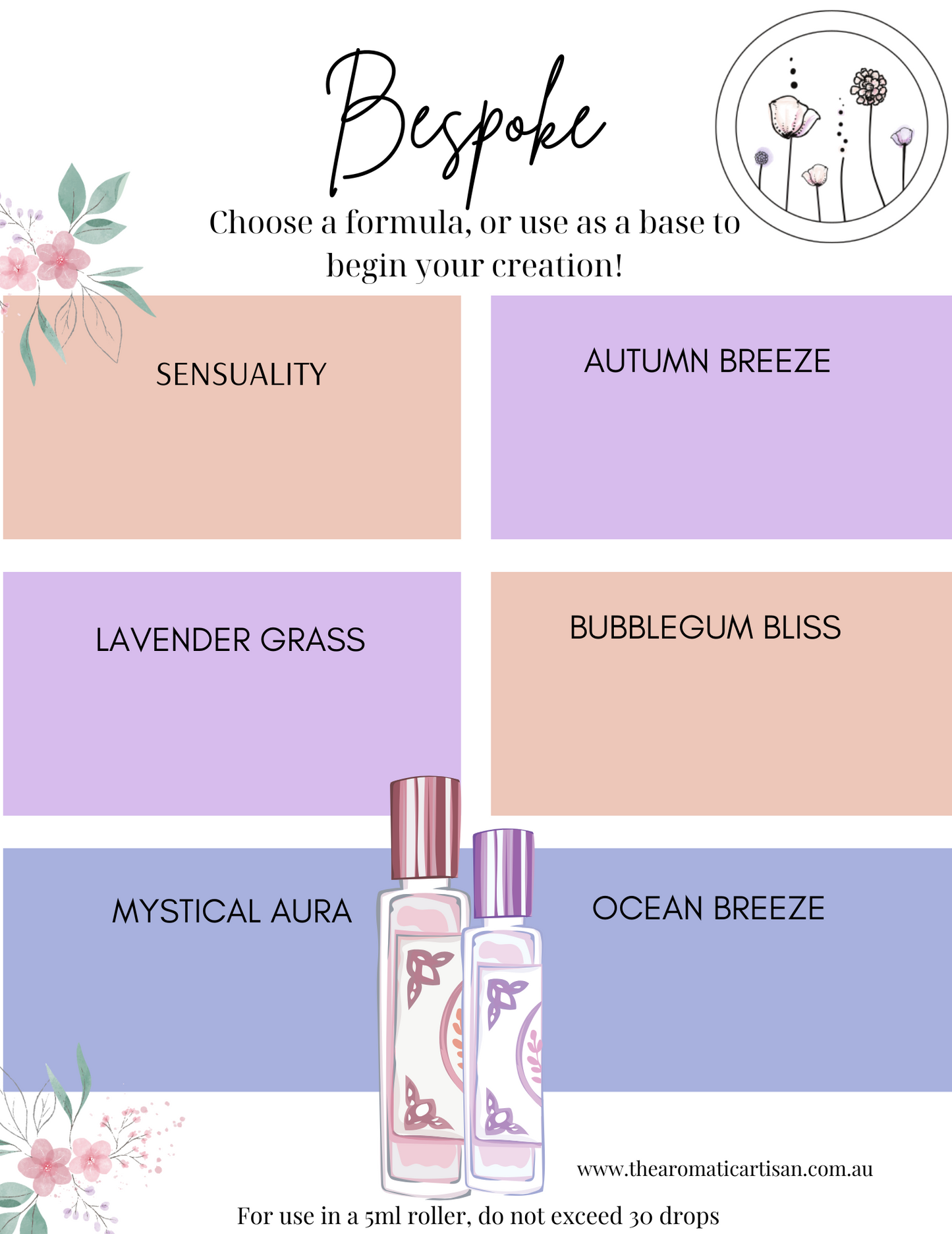 Bespoke Formulas