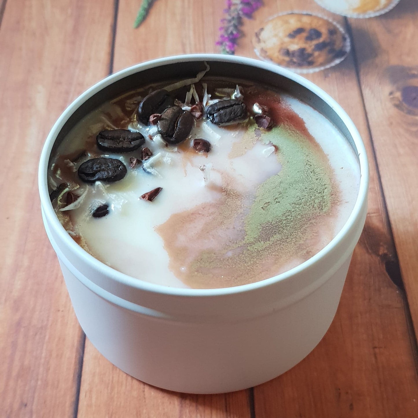 Signature White Tin Candles - Autumn Scents