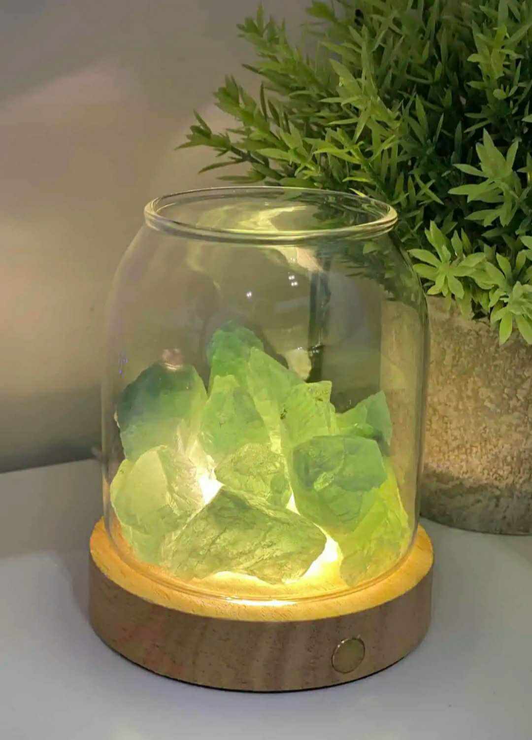 Dome Crystal Light Diffuser Lamp
